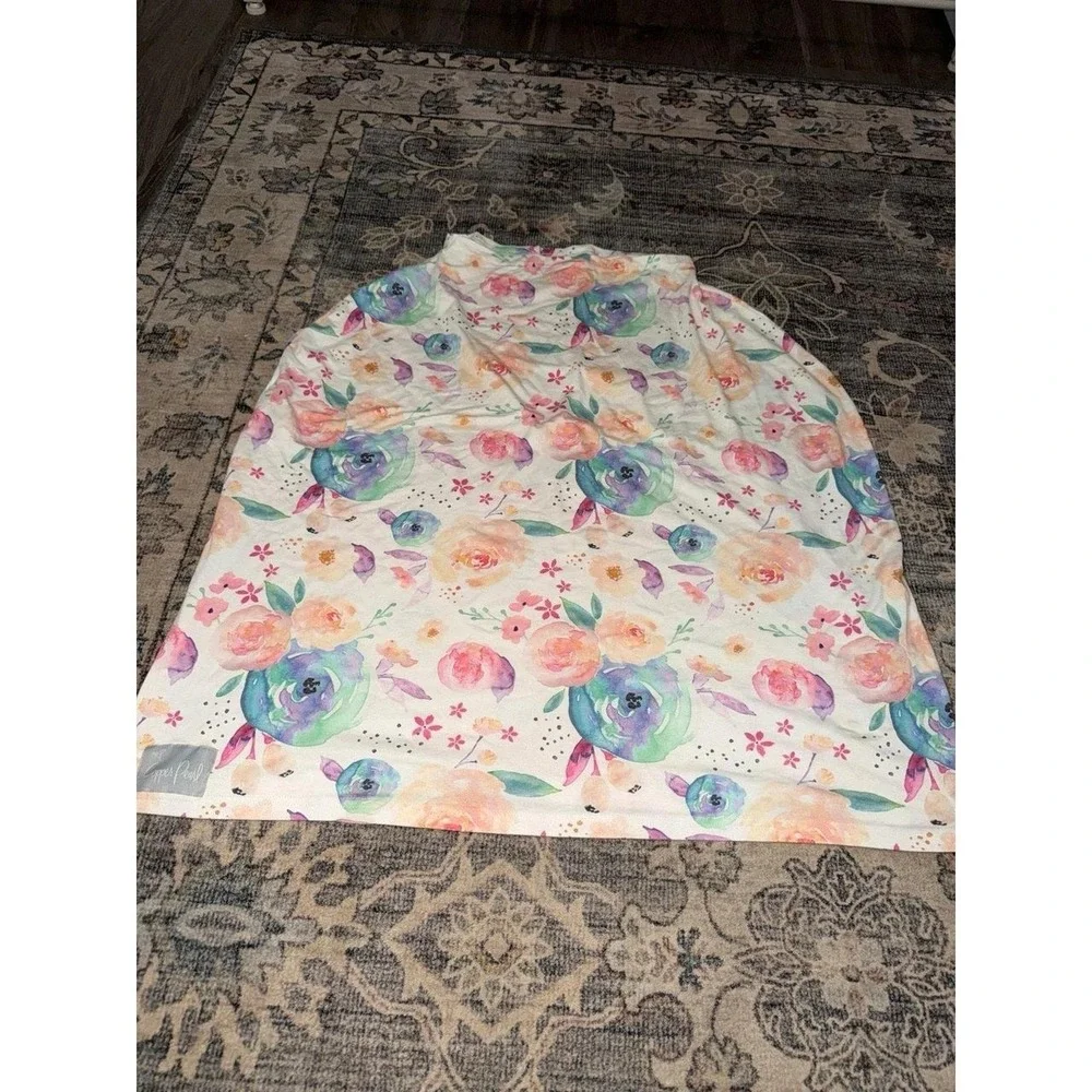 Copper Pearl Multi Use Cover Bloom Floral Print